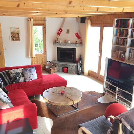 Chalet Clochette 4 Valles-Verbier La Tzoumaz Eksteriør billede