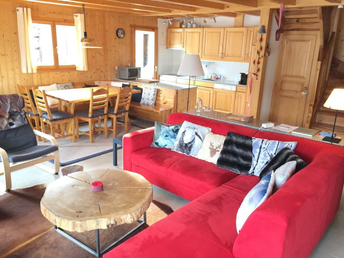 Chalet Clochette 4 Valles-Verbier La Tzoumaz Eksteriør billede